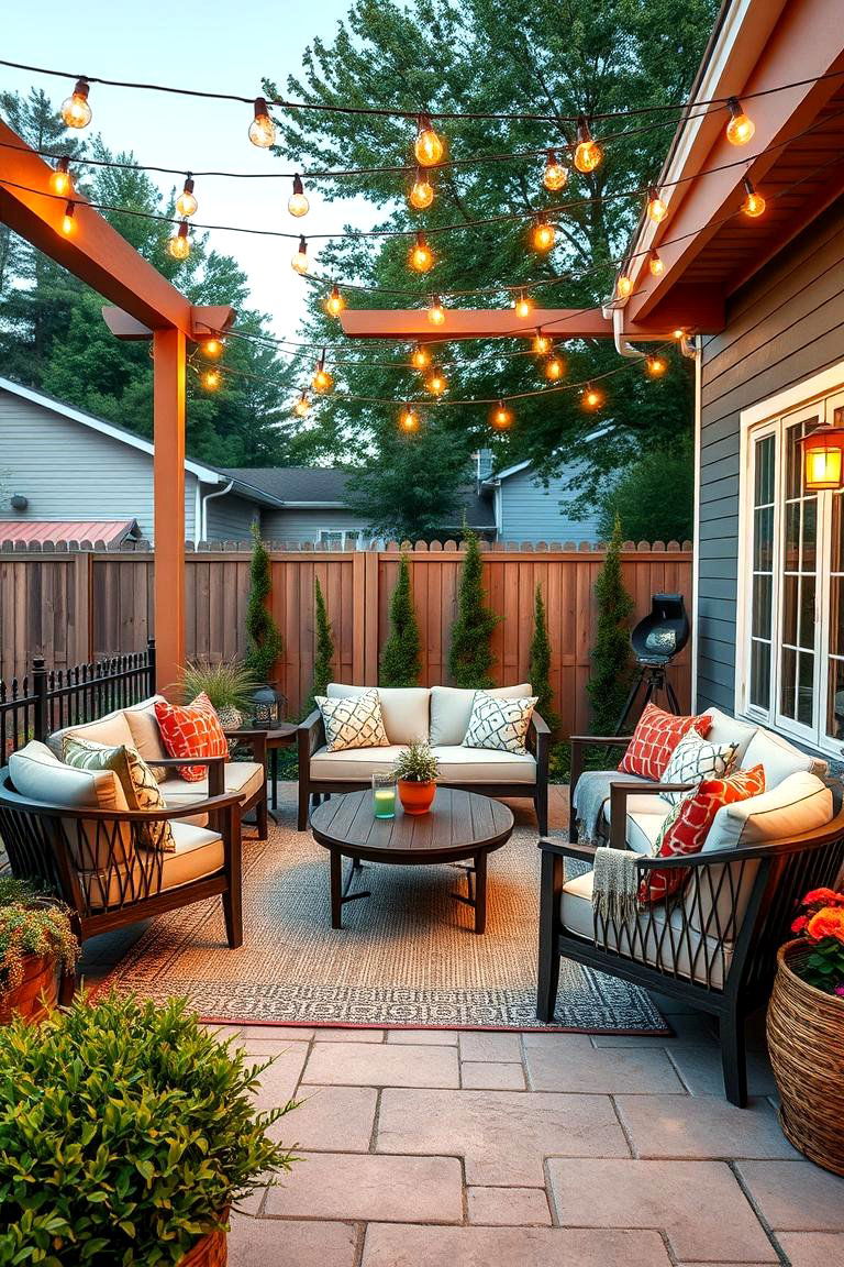 Creating a Cozy Outdoor Living Room - 25 Landscaping Ideas