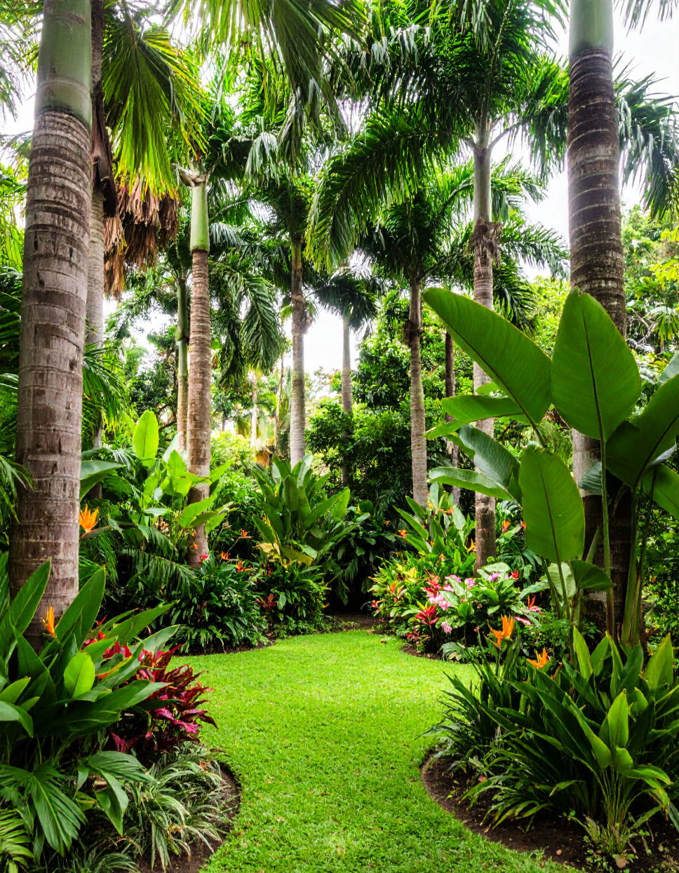Creating a Lush Layered Canopy Tropical Landscape Ideas