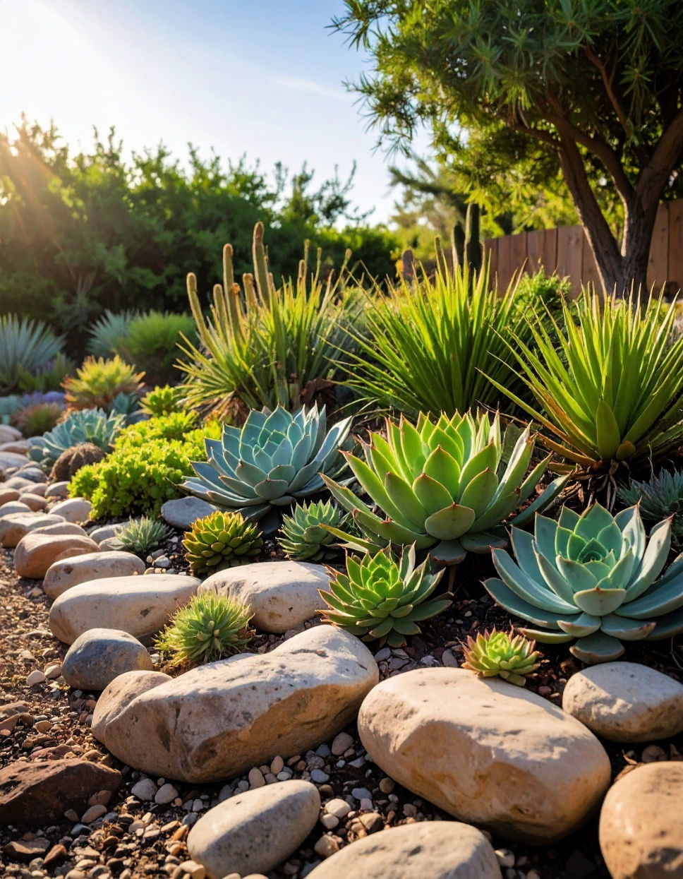 Creating a Rock Garden Border