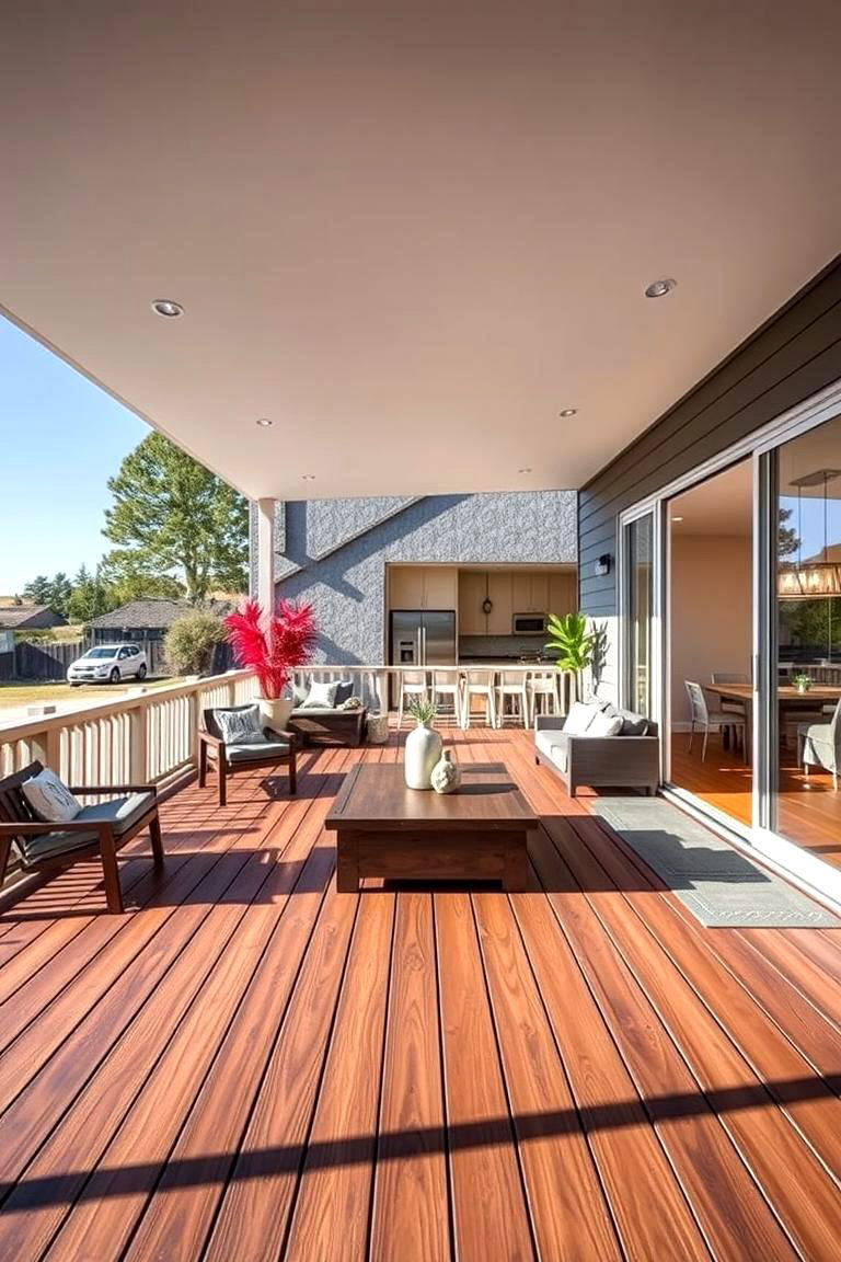 Creating a Seamless Indoor Outdoor Flow - 25 Large Deck Ideas