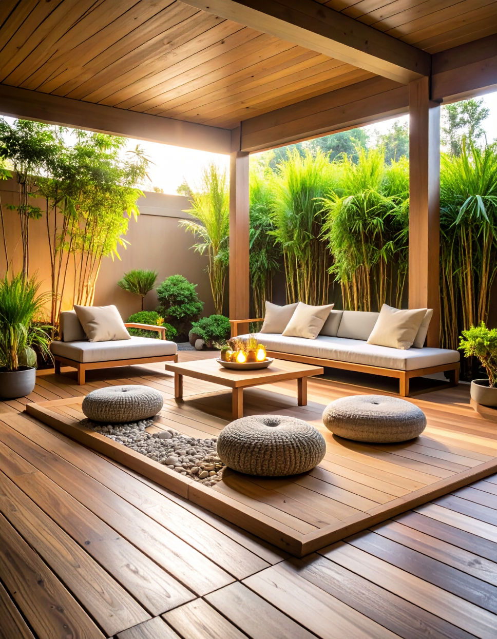 Creating a Zen Garden Nook on Your Deck