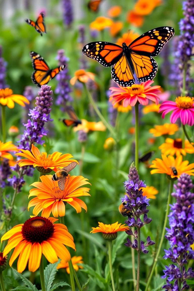 Cultivating a Vibrant Butterfly and Pollinator Garden - 25 Landscaping Ideas