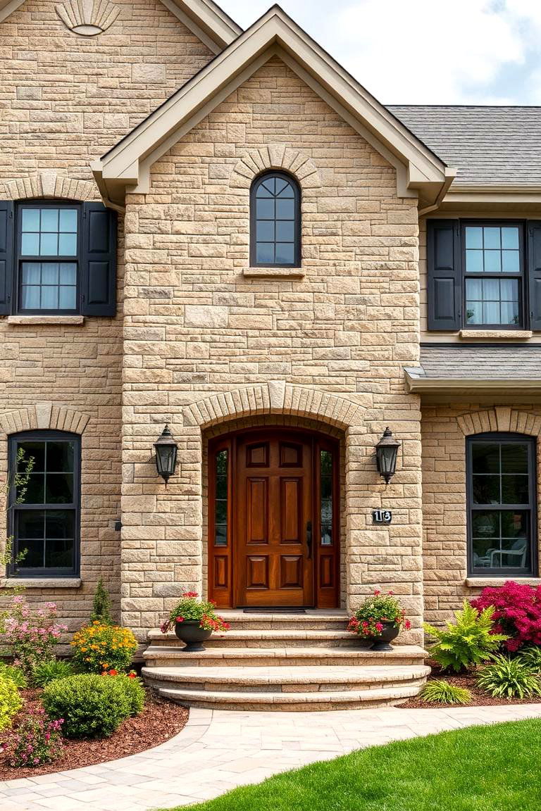 Cultured Stone for Versatility and Ease - 25 Types of Exterior House Stone