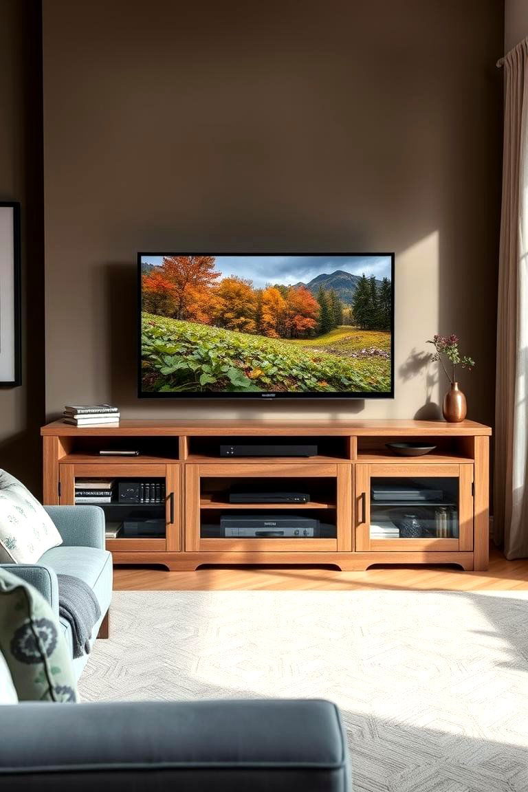 Custom Built TV Stand for a Personalized Touch - 25 Tv Stand Ideas