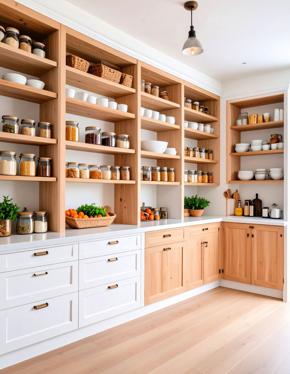 Custom Built in Pantry Design
