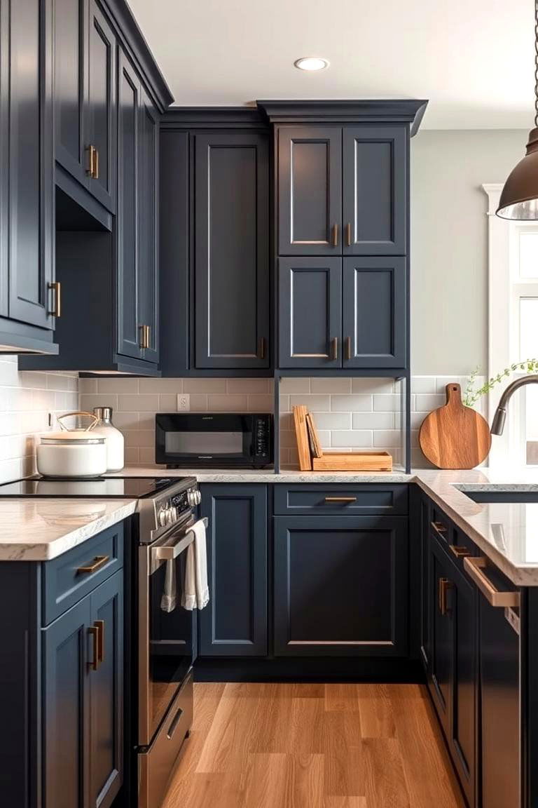 Custom Cabinetry - 25 Townhouse Kitchen Ideas