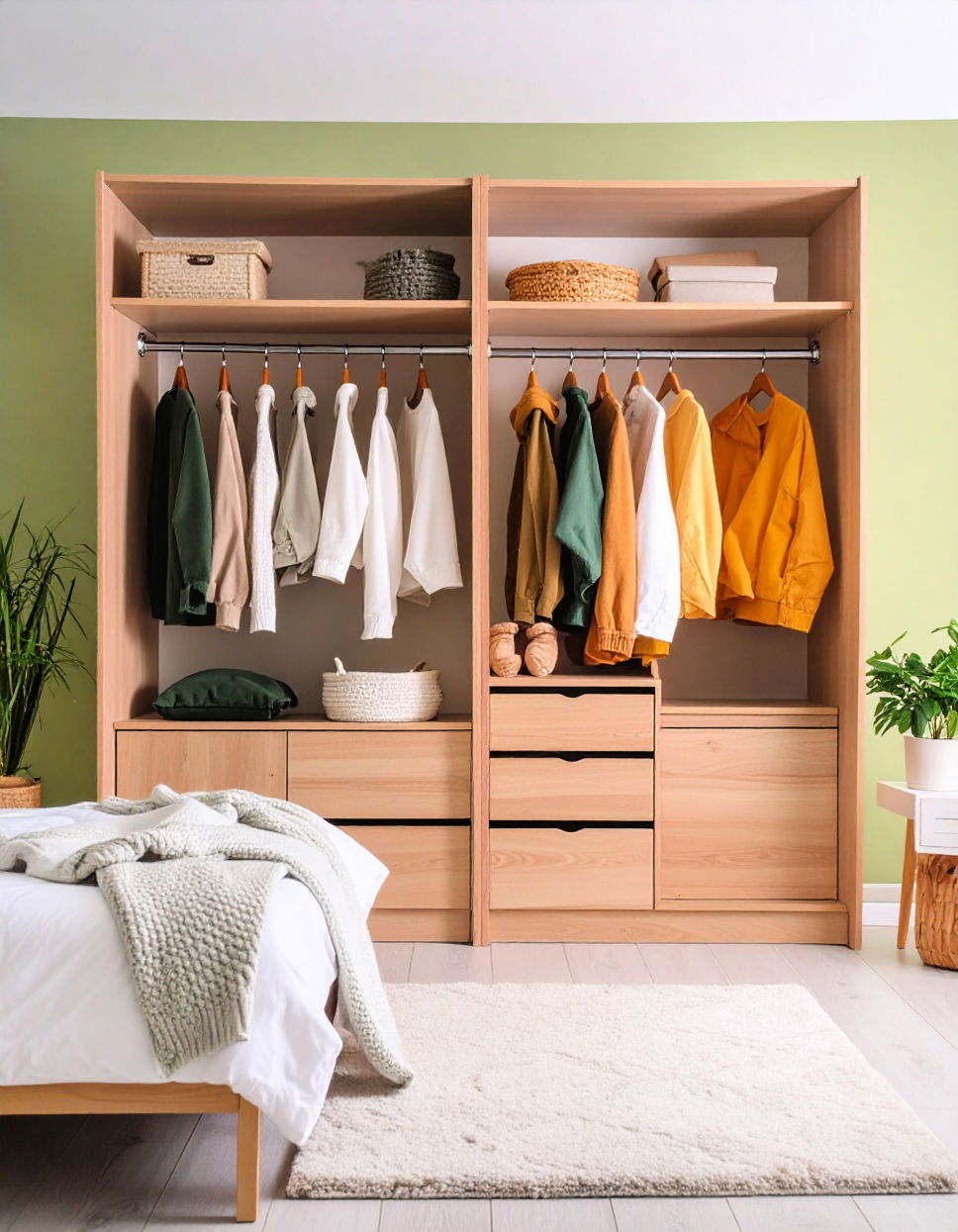 Custom Closet Systems for Efficient Organization Twin Bedroom Ideas