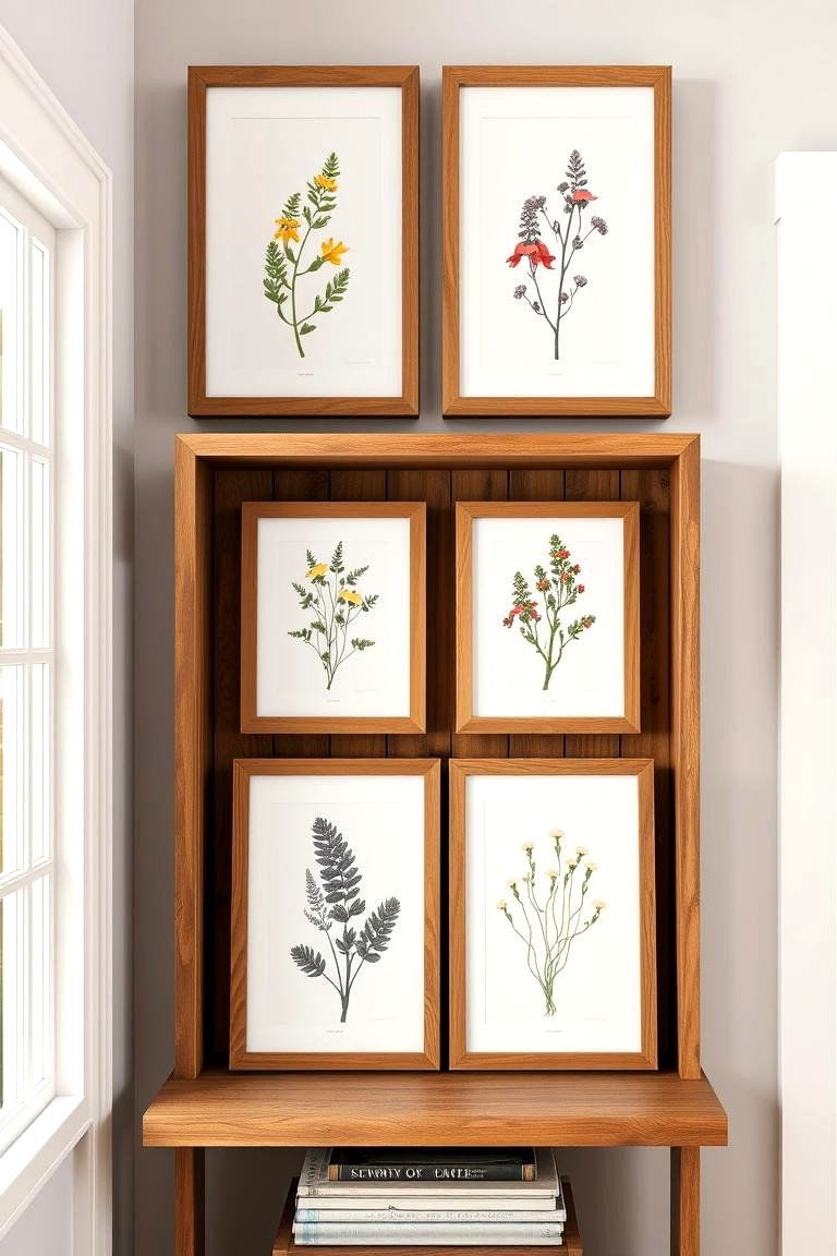 Custom Framed Prints - 25 Farmhouse Wall Decor Ideas