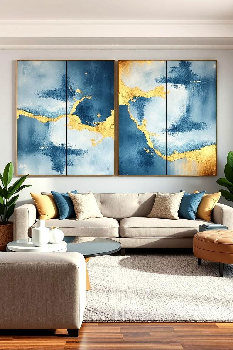 Custom Wall Art Panels - 25 Feature Wall Ideas