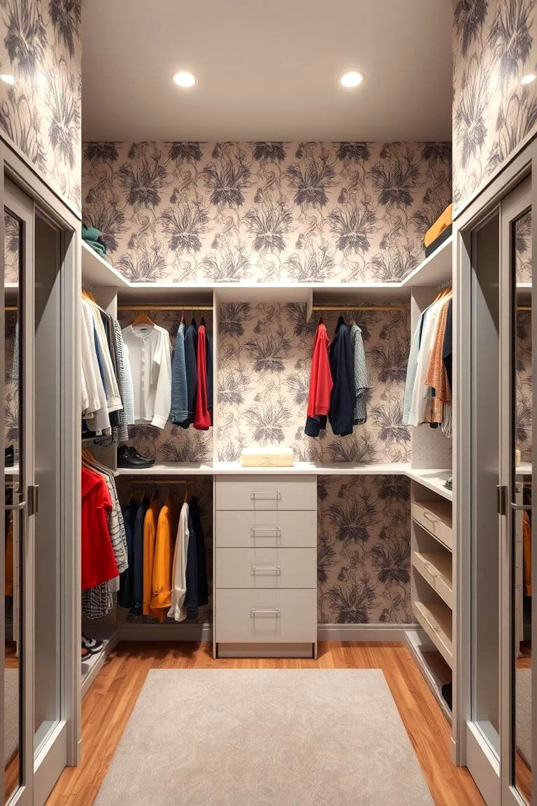 Customizable Wallpapers for Personalization - 25 Closet Wallpaper Ideas