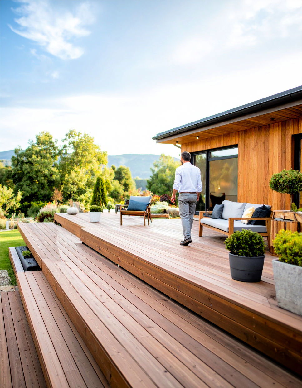 DIY Floating Deck