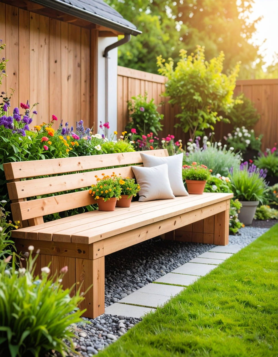 DIY Garden Bench