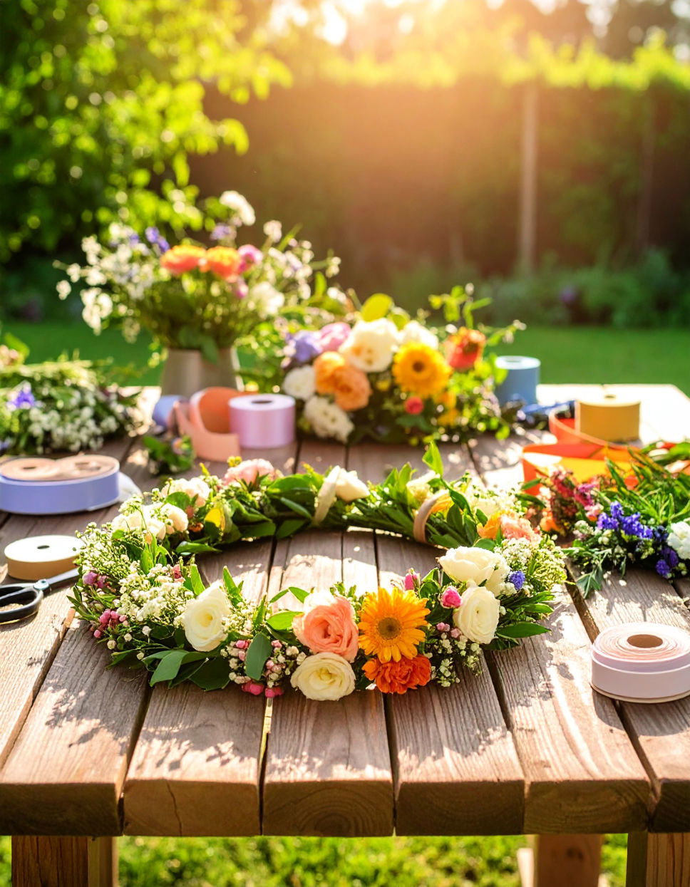 DIYFlower Crown Station
