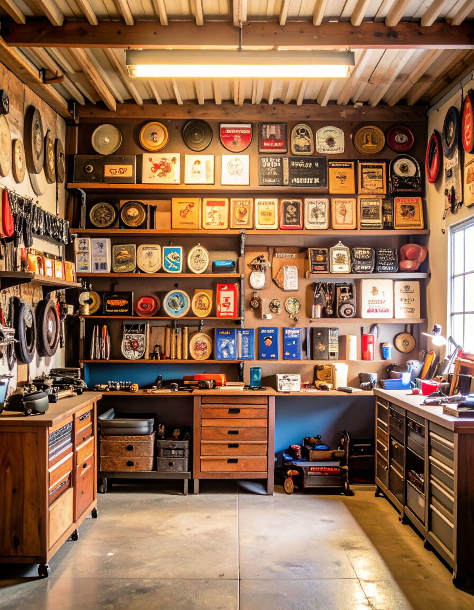 Decorate With Vintage Automotive Memorabilia