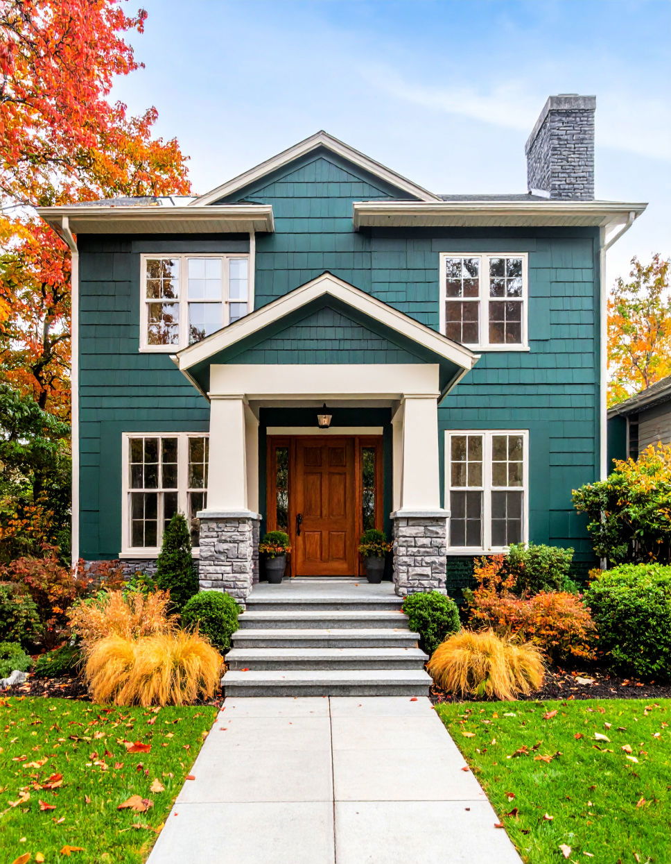 Deep Forest Green for a Bold Statement