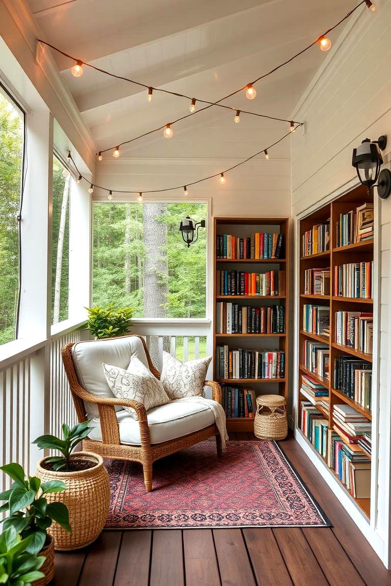 Design a Cozy Reading Nook - 25 Under Deck Ideas