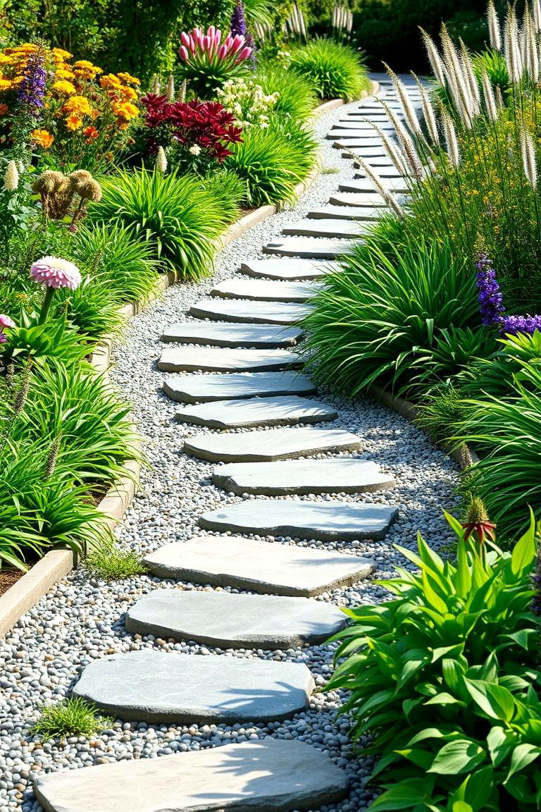 Design a Garden Pathway - 25 Spring Garden Ideas