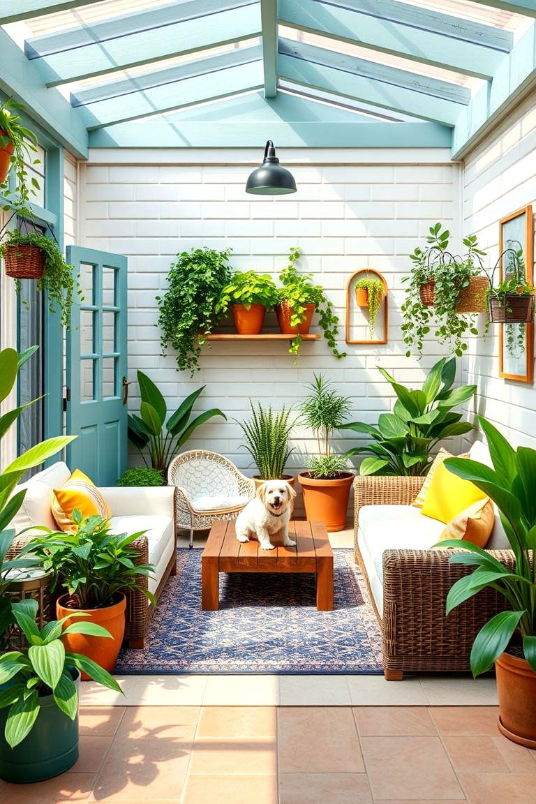 Design a Pet Friendly Garden Room - 25 Garden Room Ideas