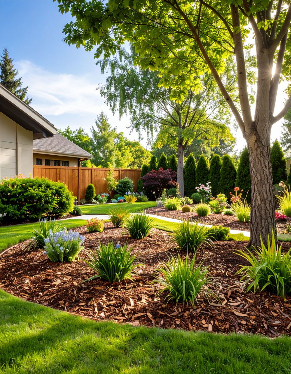 Design with Mulch for Weed Suppression