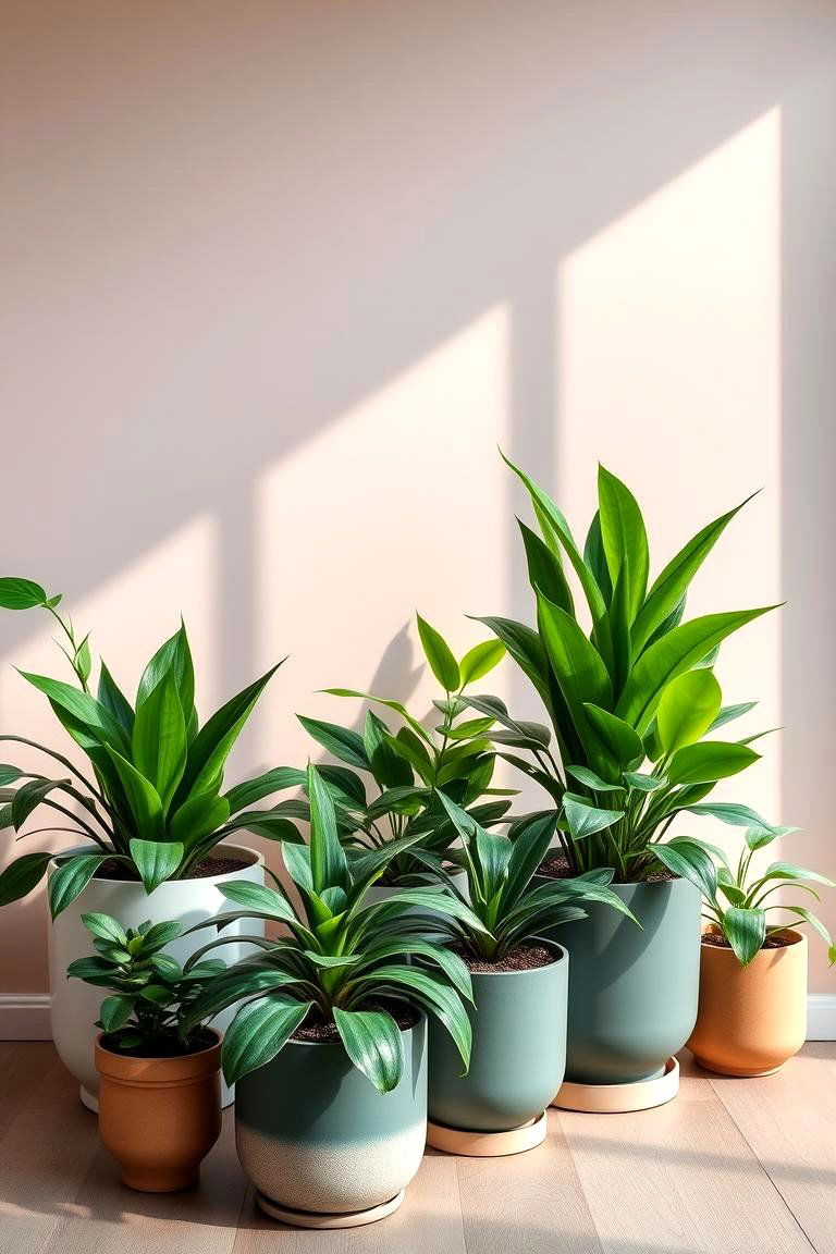 Designing a Cohesive Color Palette - 25 Potted Plant Arrangement Ideas