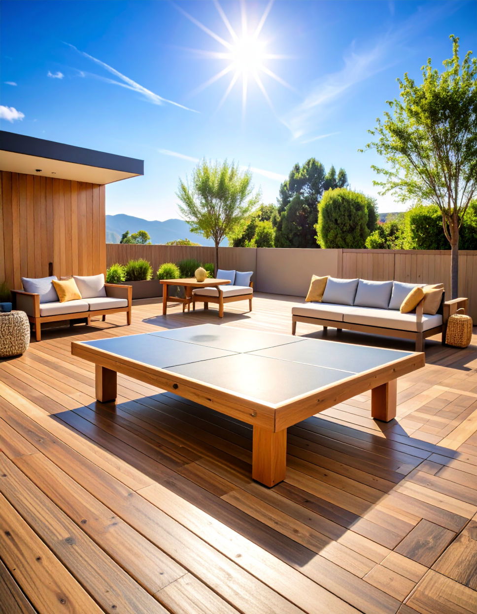 Designing a Deck for Outdoor Game Fun
