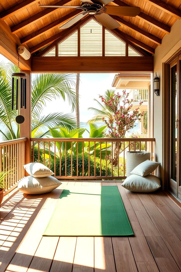 Designing a Meditation or Yoga Space - 25 Lanai Porch Ideas