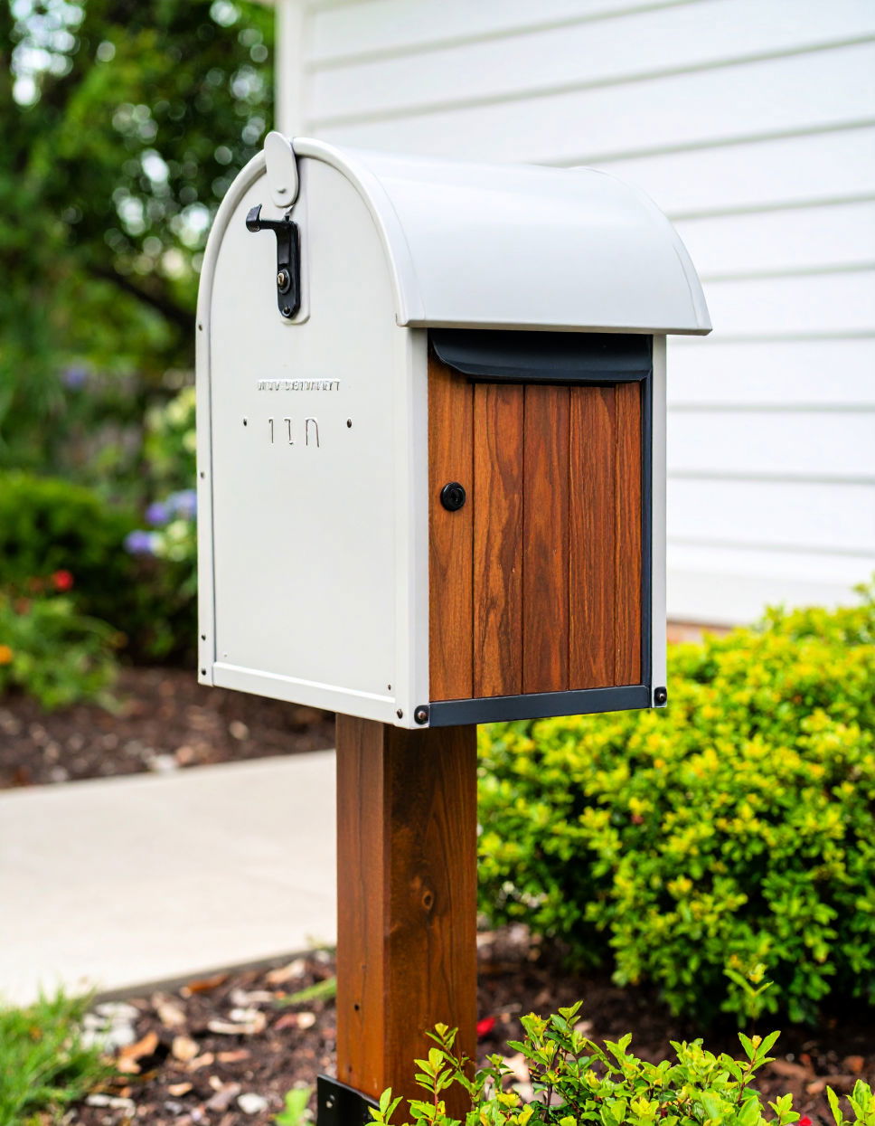 Designing a Post with a Built in Delivery Box