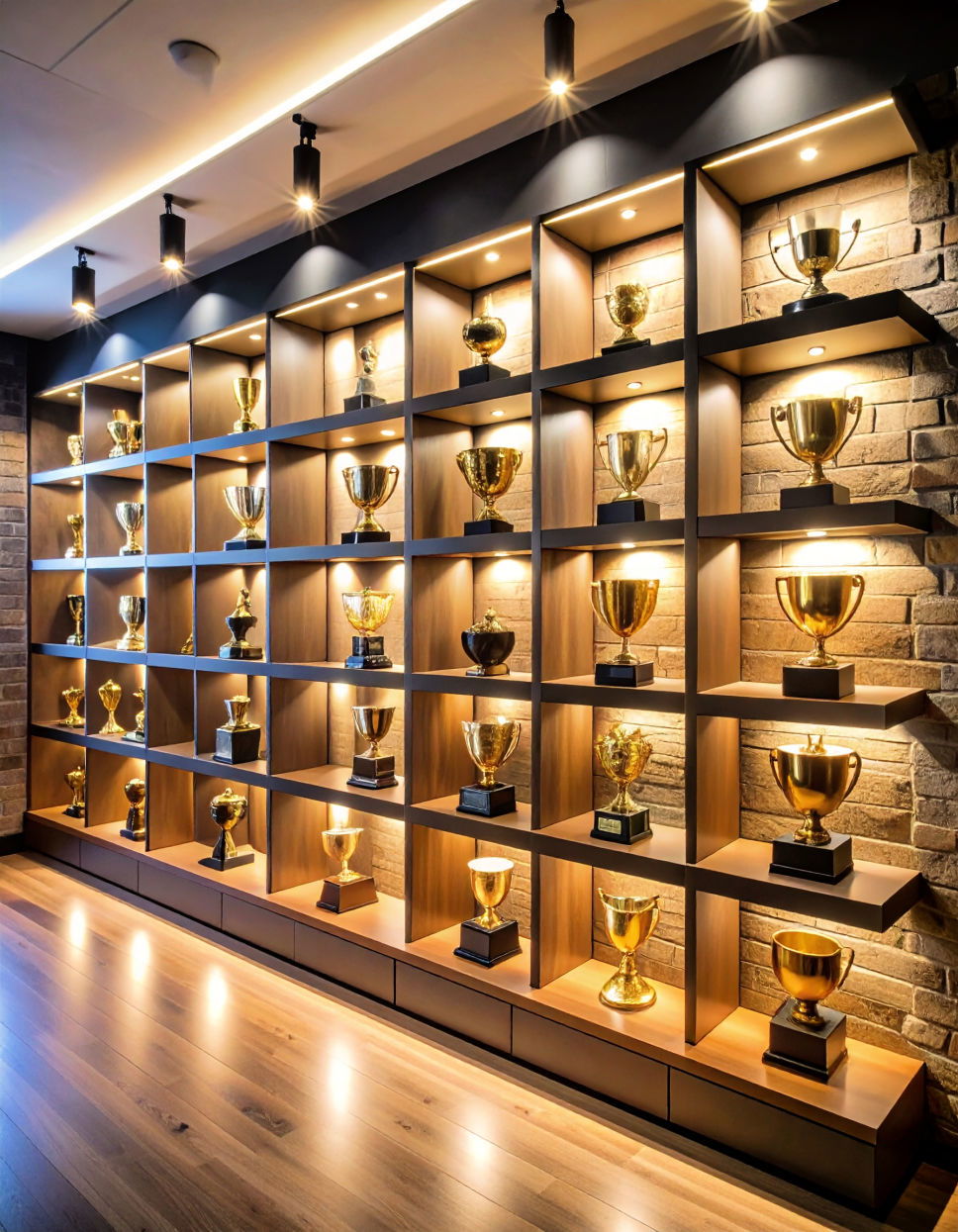 Designing a Trophy or Award Wall