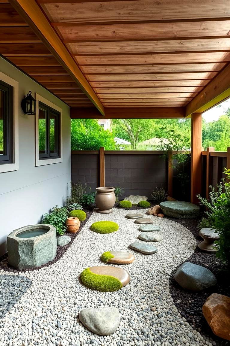 Designing a Zen Garden Retreat - 25 Under Deck Landscaping Ideas