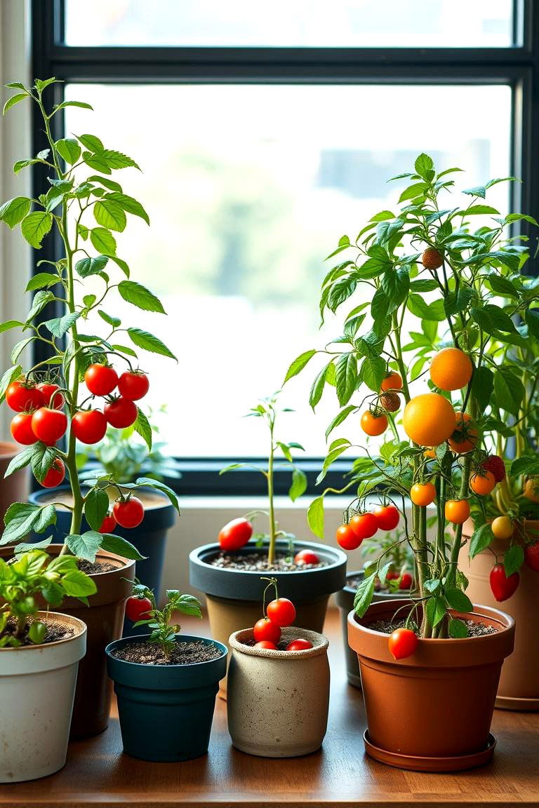 Designing an Edible Indoor Garden - 25 Potted Plant Arrangement Ideas