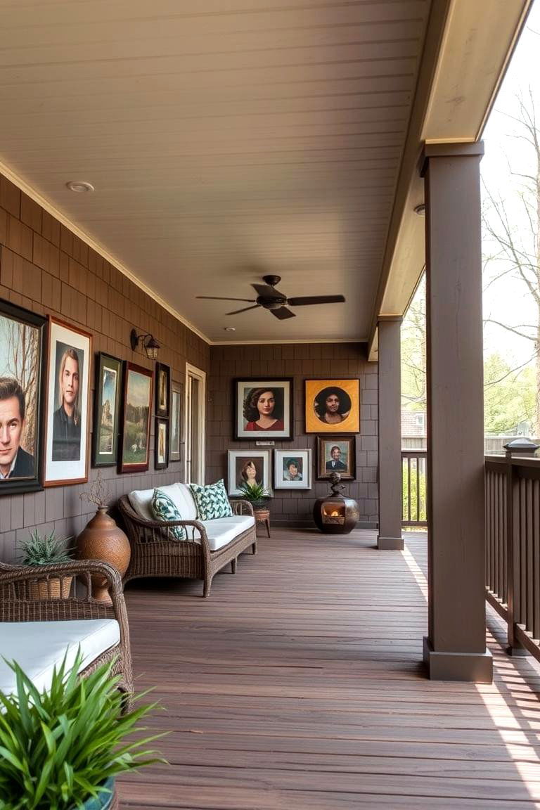 Developing an Outdoor Art Gallery - 25 Under Deck Landscaping Ideas
