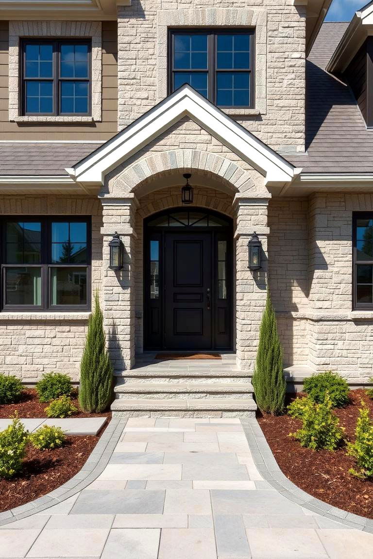 Dimensional Stone for Modern and Precise Lines - 25 Types of Exterior House Stone