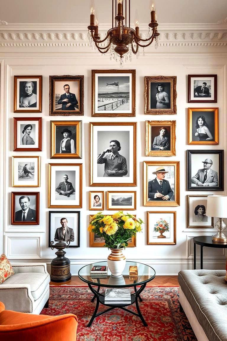 Display Art in a Gallery Style - 25 French Interior Design Ideas
