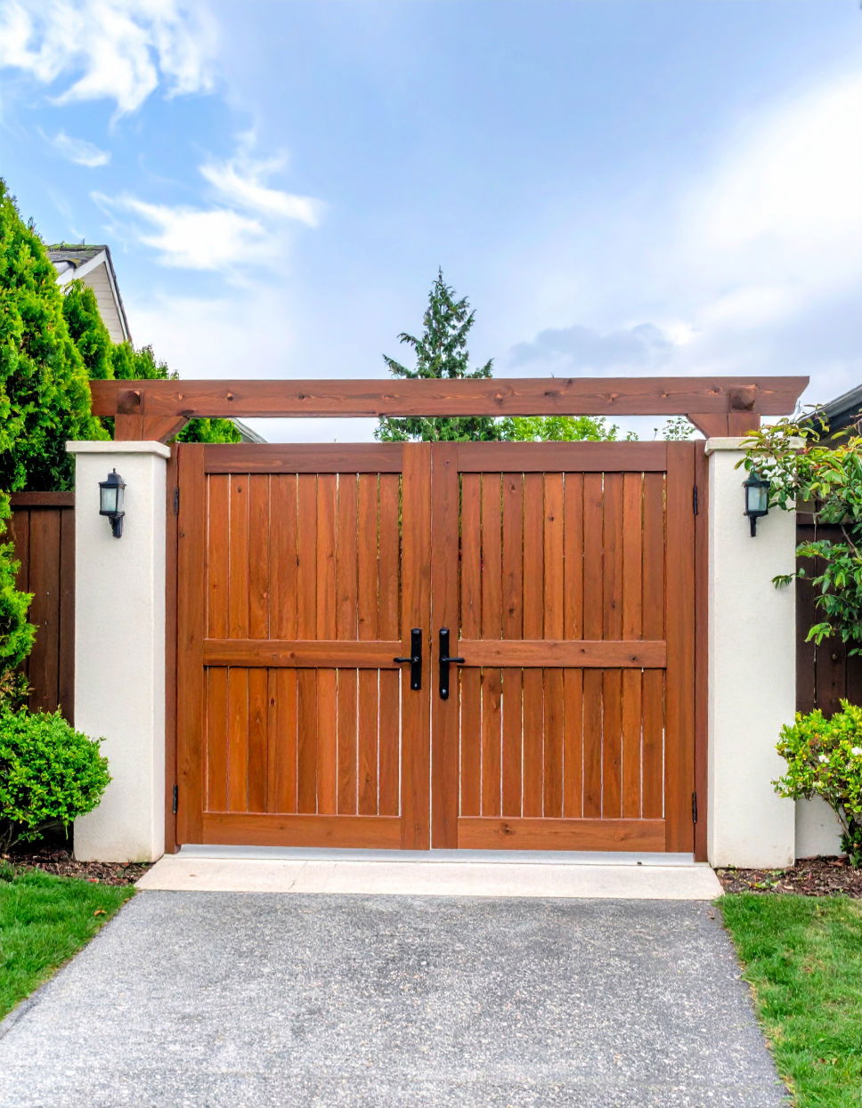 Double Swing Fence Gate