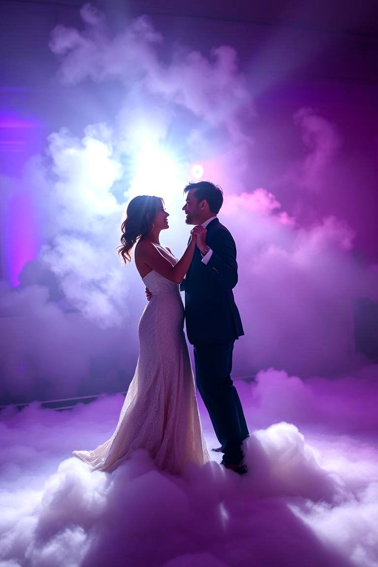 Dreamy Cloud Effects - 25 Fairytale Wedding Ideas