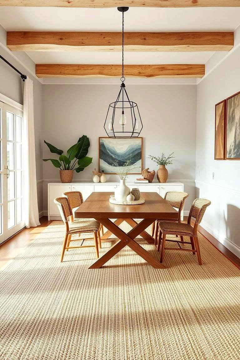 Eco Friendly Carpets for Sustainable Living - 25 Carpeted Dining Room Ideas