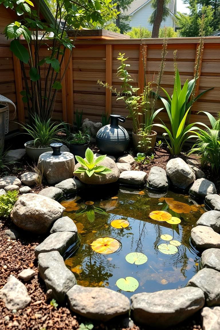 Eco Friendly Pond - 25 Fish Pond Ideas
