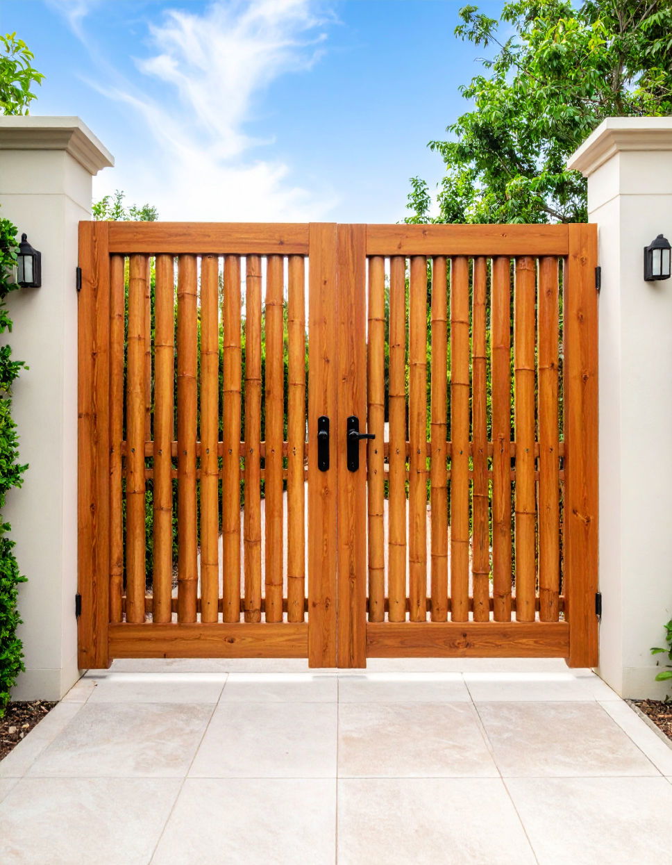 Eco friendly Bamboo Gate