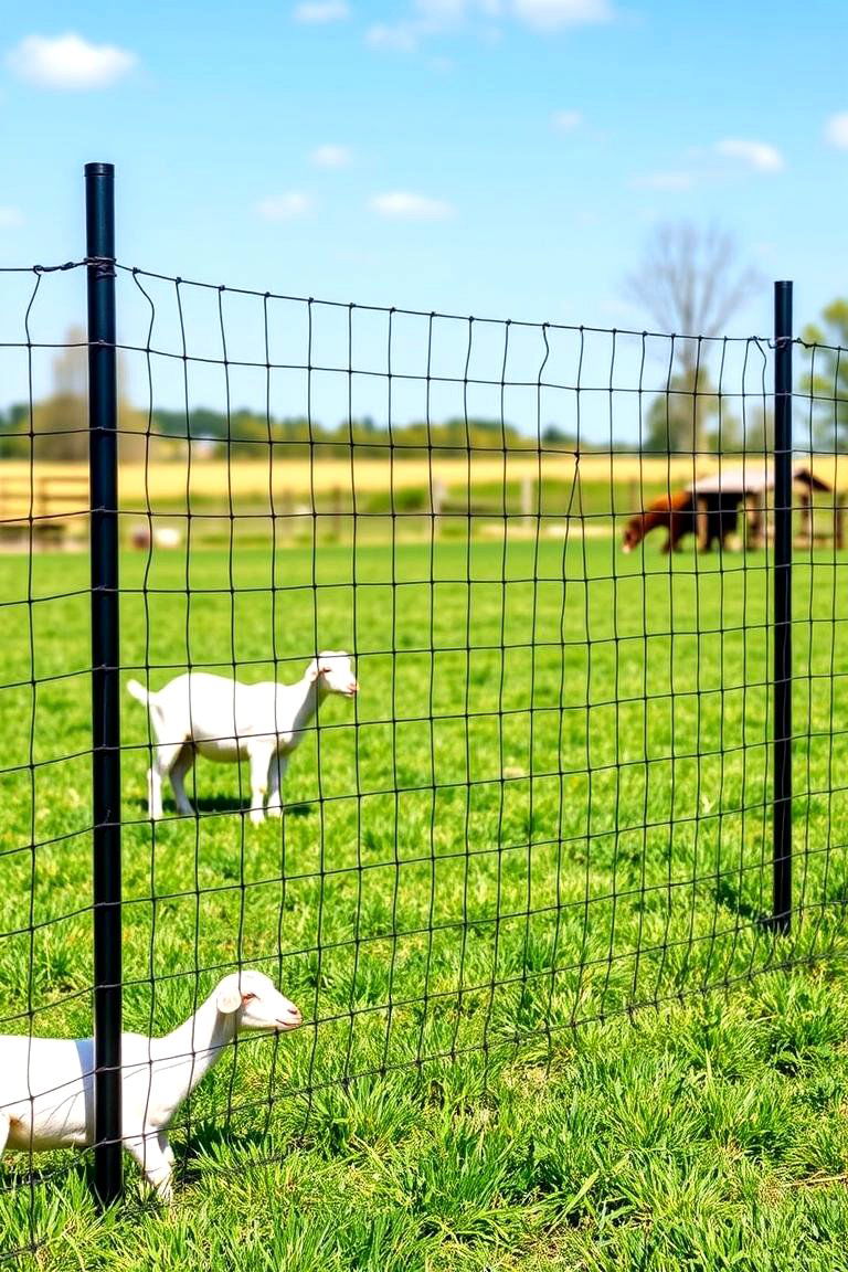 Electric Netting for Small Farms - 25 Farm Fence Ideas