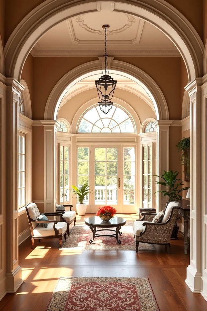 Elegant Archway Entrances - 25 Victorian Sunroom Ideas