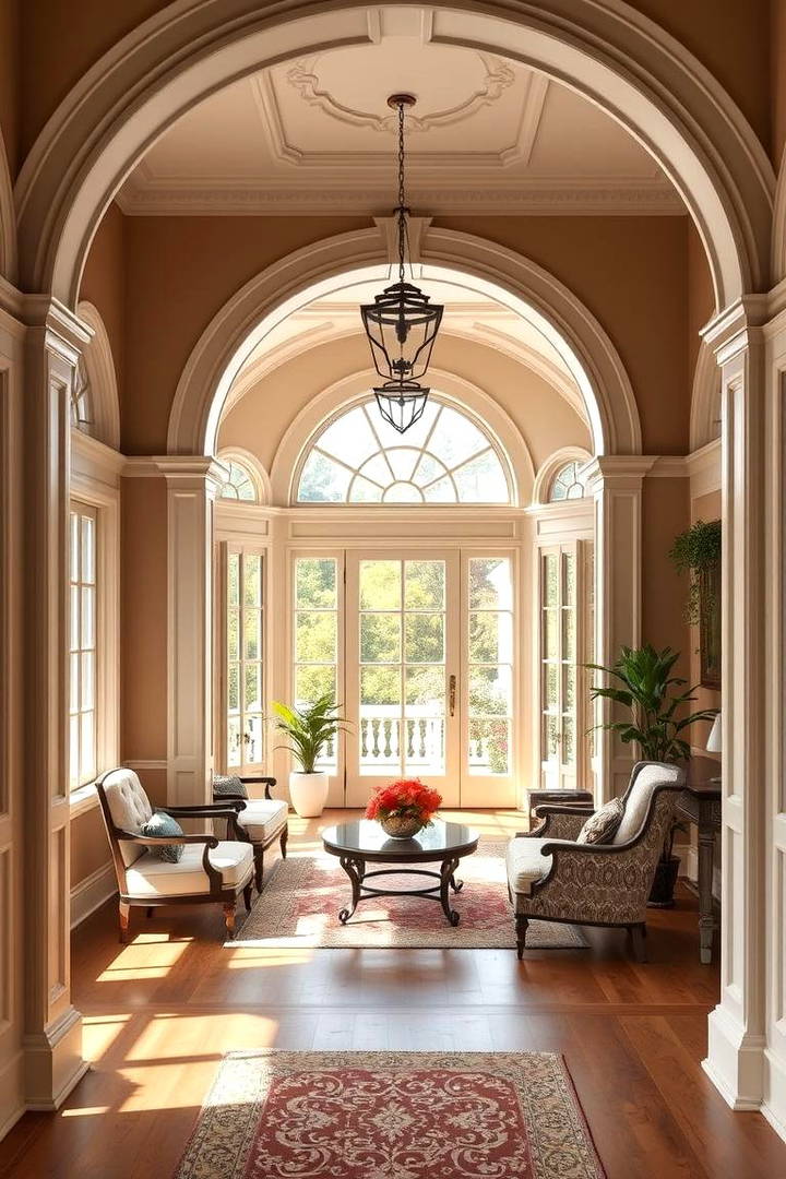 Elegant Archway Entrances - 25 Victorian Sunroom Ideas