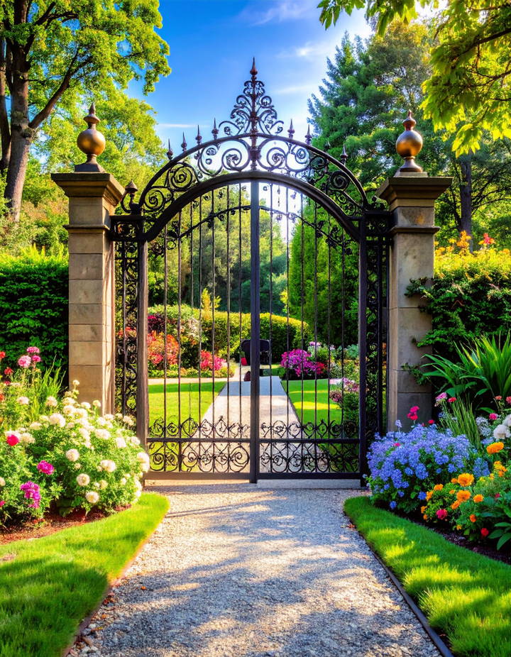 Elegant Garden Gates for a Welcoming Entrance Victorian Front Garden Ideas