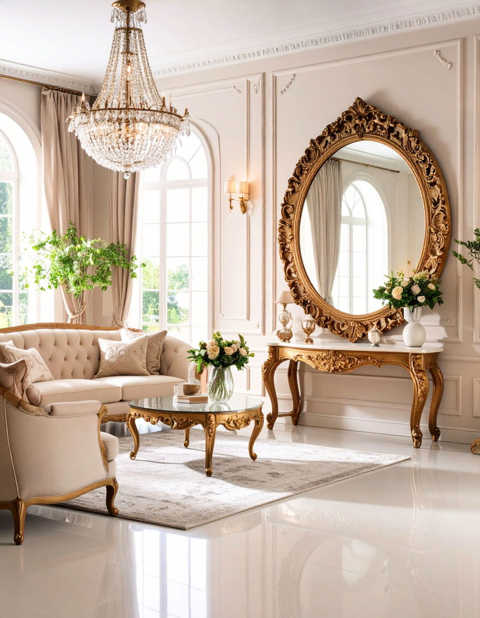 Elegant Mirror Idea