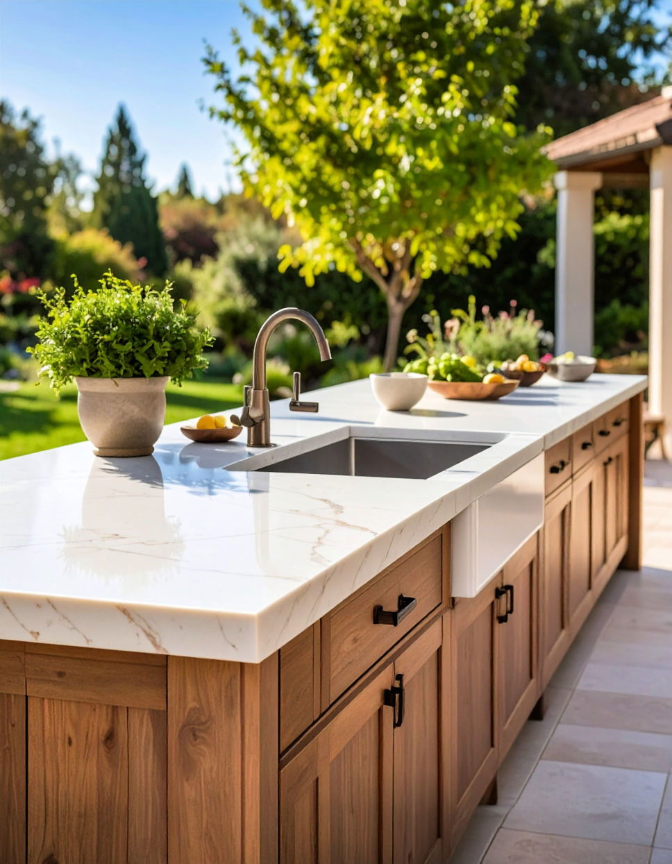 Elegant Soapstone Countertops Types of Outdoor Kitchen Countertops
