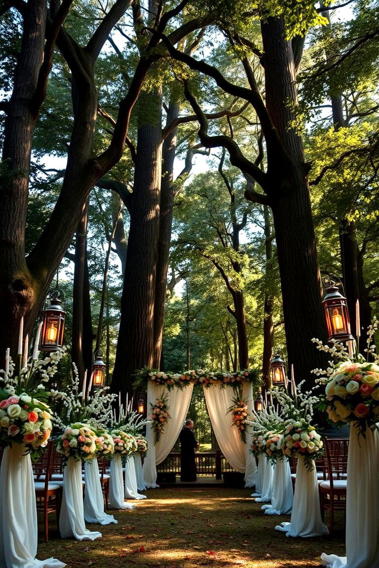Enchanted Forest Ceremony - 25 Fairytale Wedding Ideas