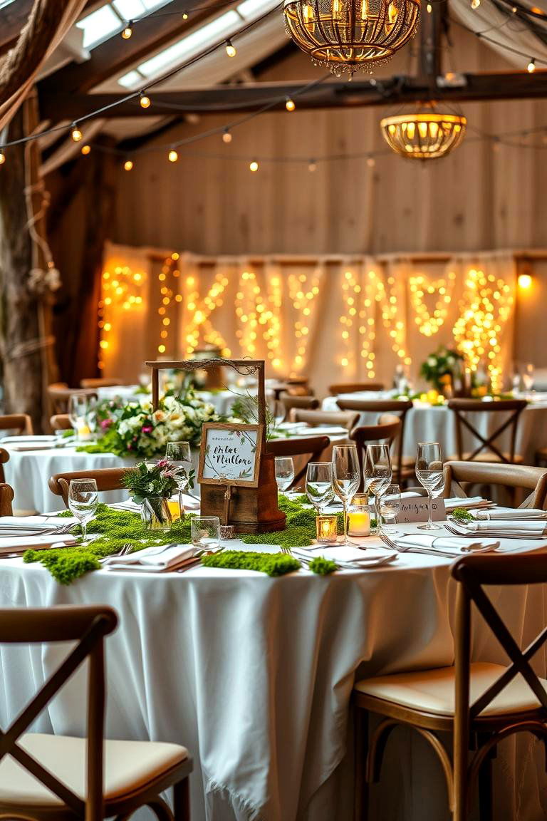 Enchanted Forest Themed Decor - 25 Fairytale Wedding Ideas