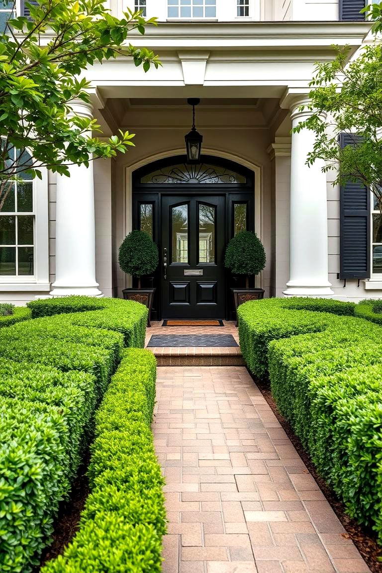 Enhances Curb Appeal with Timeless Beauty - 25 Front Yard Boxwood Shrubs