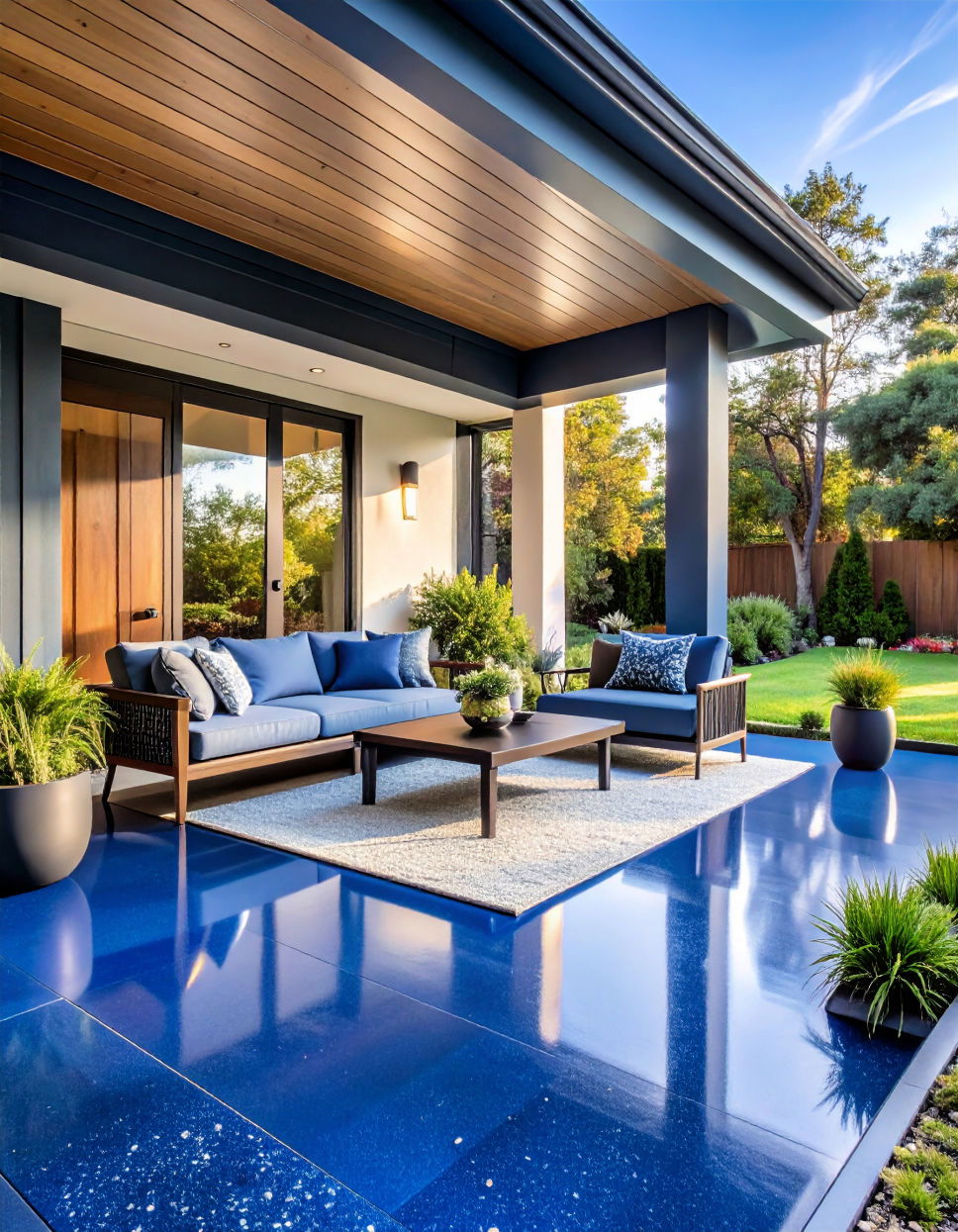 Epoxied Concrete for a Seamless Resilient Finish