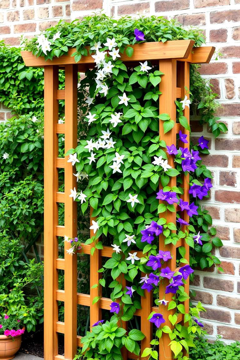 Establishing a Trellis or Arbor for Climbing Plants - 25 Landscaping Ideas