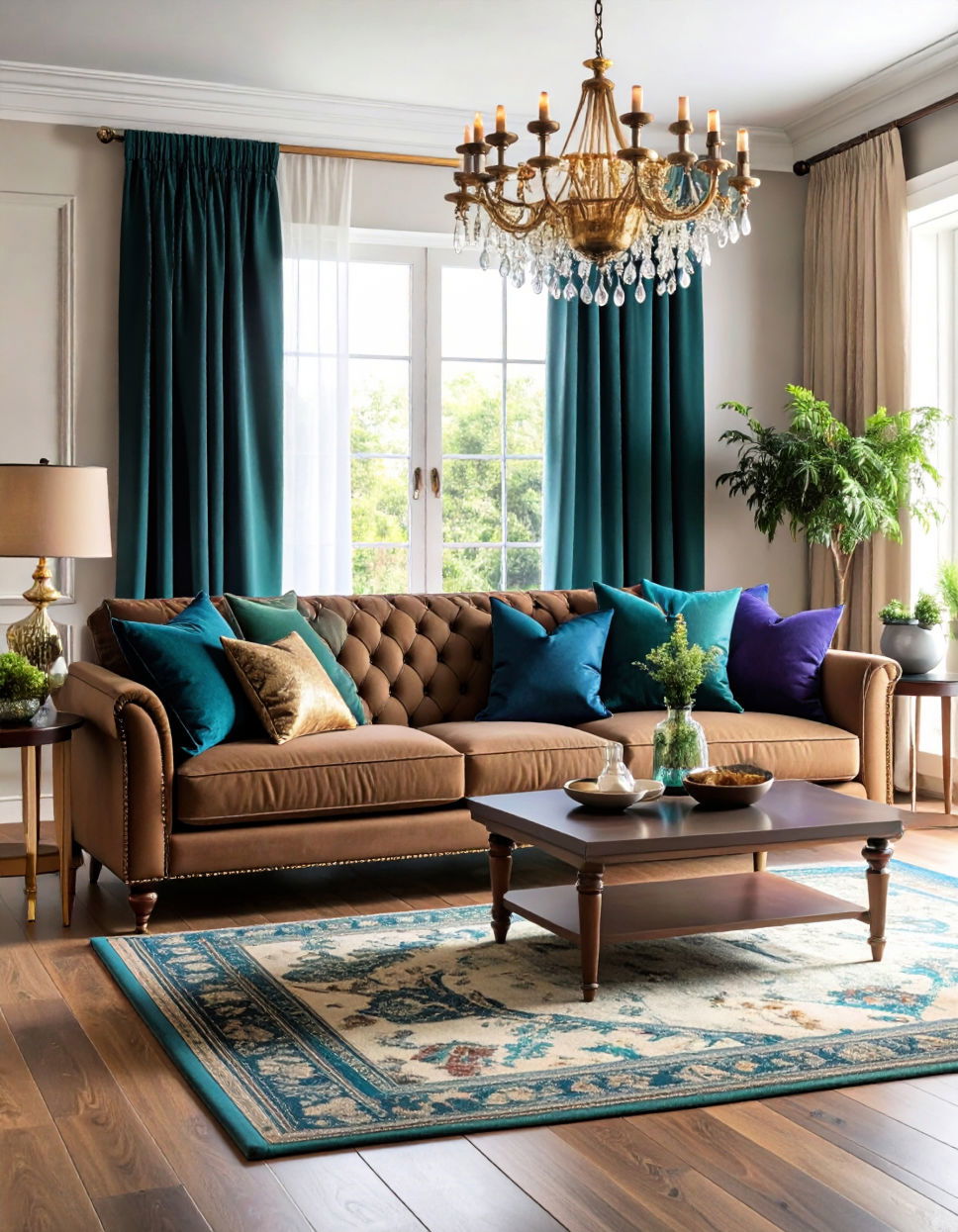 Experiment with Jewel Tones for Boldness